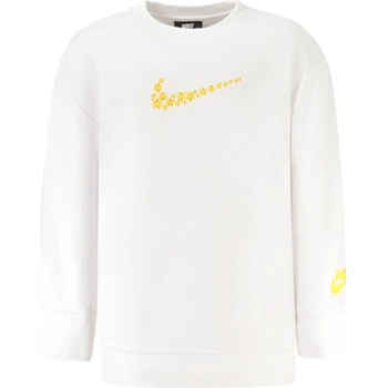 Nike Детски суитшърт с цип nike, Размер 5a, Цвят Бяло (36j045_biwhite)