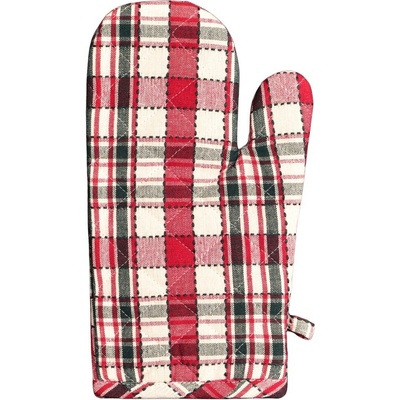 Frobyt Kuchyňská chňapka vánoční 19516 ZELENO-ČERVENÉ KÁRO 28 x 18 cm – Zbozi.Blesk.cz