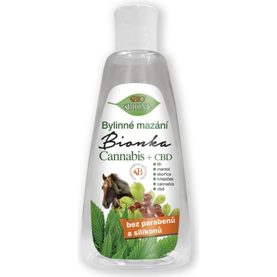 Bione Cosmetics Bionka liehový bylinný roztok na svaly a kĺby 200 ml