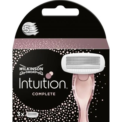 Wilkinson Sword Intuition Резервни ножчета за бръснене Complete, 3 броя