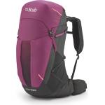 Rab Дамска туристическа раница Rab Women's Airox 28ND Walking backpack - Mulberry / Black - размер S/M (504-1023-0311)