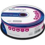 MediaRange CD-R 700MB - 25 броя в шпиндел