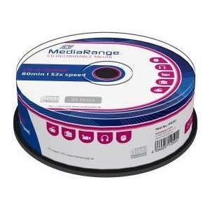 MediaRange CD R 700MB 25 броя в шпиндел