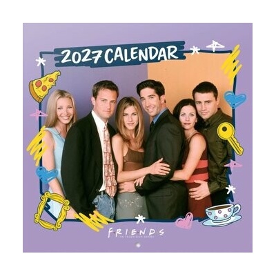 Oficiálny nástenný s plagátom Friends: Přátelé SQ 30 x 30|60 cm 2027