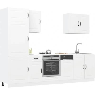 vidaXL Комплект кухненски шкафове от 7 части Kalmar, инженерно дърво (3314761)