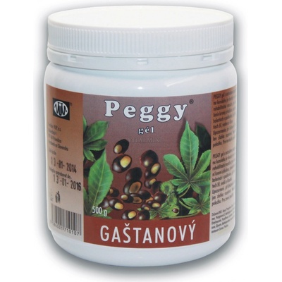 Peggy kaštan gel 500 g