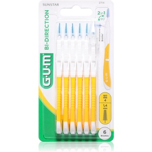 Sunstar Bi Direction Interdental Brush 2714 четки за междузъбно пространство 1, 4 mm 6 бр