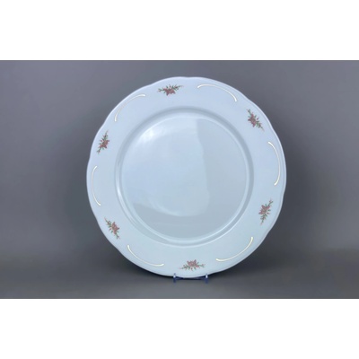 Moritz Zdekauer Talíř mělký Betty 25 cm vánoční porcelán