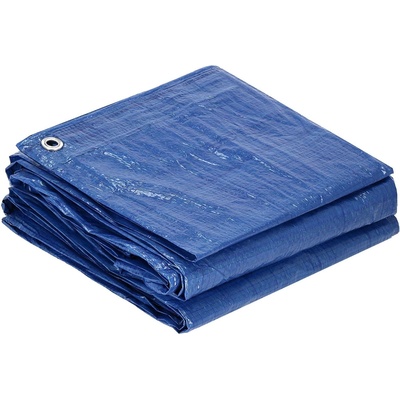Springros krycí plachta s oky 3 x 5 m 60g PE modrá PROTECT GA2120-XG