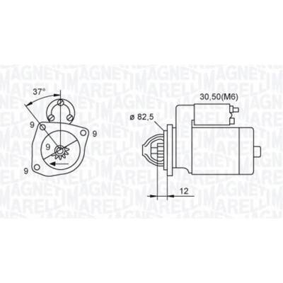 Startér MAGNETI MARELLI 063721264010