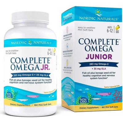 Nordic Naturals Omega Junior 283 mg 180 kapsúl