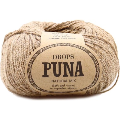 Drops Puna MIX 17 béžově hnědá