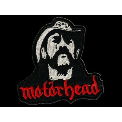 Nášivka MOTÖRHEAD Lemmy vyšívaná zažehlovací