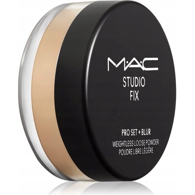 MAC Cosmetics Studio Fix Pro Set + Blur Weightless Loose Powder zmatňujúci fixačný púder Translucent 6,5 g