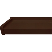 Bravo Parapet venkovní hliníkový hnědý, 165x1200mm