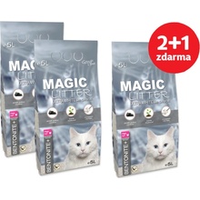 Magic Cat Magic Litter Bentonite Ultra White with Carbon Kočkolit 5 l