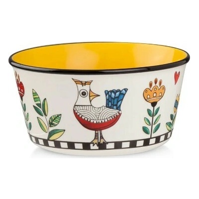 Cocorico Egan Italy Miska porcelánově žlutá 460 ml