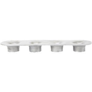 ferm LIVING Soothe 4 свещник, алуминиев (1104271984)