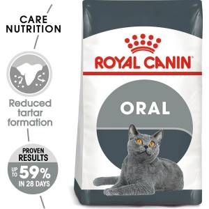 Royal Canin Oral Care гранули за котки, намаляващи образуването на зъбен камък 8 кг