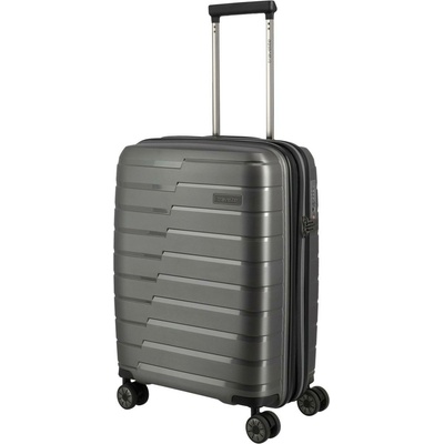 Travelite Пътнически куфар Travelite Air Base S разширяем Anthracite Travelite | Siv | ЖЕНИ | ЕДИН РАЗМЕР