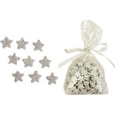 Hviezdičky biele 30 g X1623 B