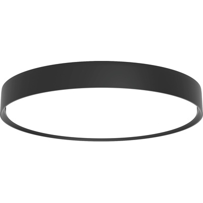 Louis Poulsen Плафон Slim Round Surface LED 3000K с дифузер опал Управление за осветление Dali 44 см черен (5742584135)