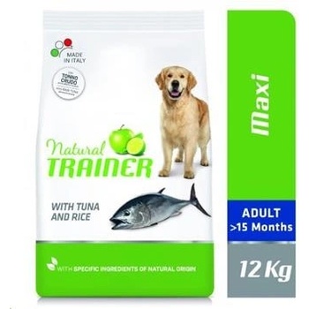 Trainer Natural Maxi Adult tuňák a rýže 12 kg