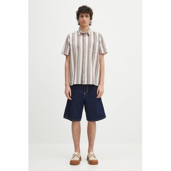 Barbour Памучна риза Barbour Barbour Lipton Striped S/S Relaxed Fit Shirt (MSH5600)