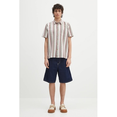 Barbour Памучна риза Barbour Barbour Lipton Striped S/S Relaxed Fit Shirt (MSH5600)