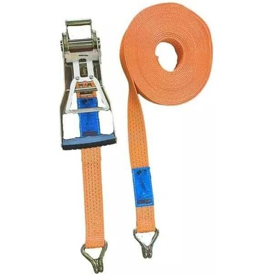 KRAMP Upínací popruh ERGO 50 mm / 12 m, 2500/5000 kg, oranžový