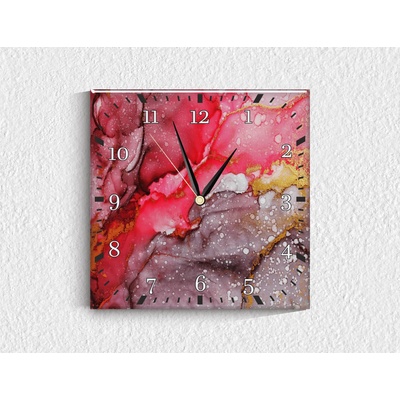 Стъклен стенен часовник 065