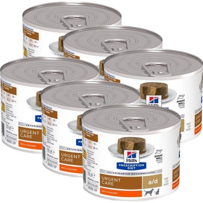 Hill's Prescription Diet a/d Starostlivosť pri rekonvalescenci 6 x 200 g