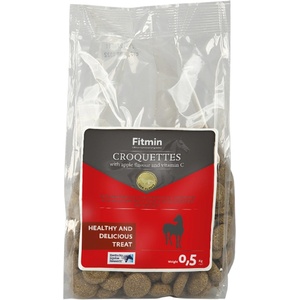 Dibaq Fitmin Крокети ябълка+витамин С деликатес за коне 500 g