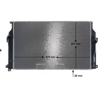 Chladič, chlazení motoru MAHLE CR 2270 000S (CR2270000S)