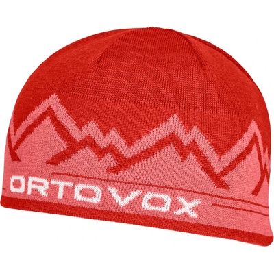 Ortovox Зимна шапка (beanie) Ortovox Peak Beanie - Sunset Orange - размер 50-56 cm (204-8712-0511)