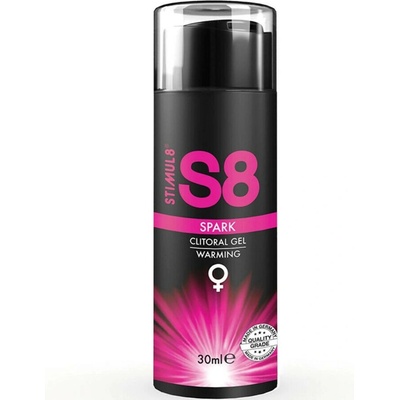 Stimul8 s8 spark stimulujúci gél na klitoris s hrejivým efektom 30 ml