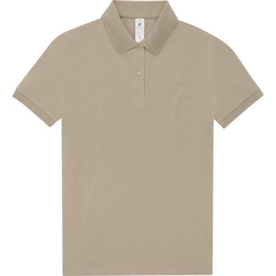 B&C Collection B&c my polo 210 / Дамска поло тениска от пике, плътен памук - мастика xl (01w46335304)