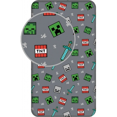 Jerry Fabrics Plachta Minecraft We Got This 90x200x25