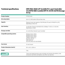 HP Enterprise MSA 2060 P79252-B25