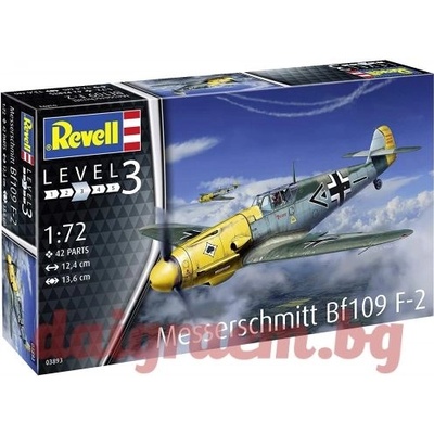 Revell Хоби модел REVELL 03893 - Messerschmitt Bf109 F-2 (R03893)