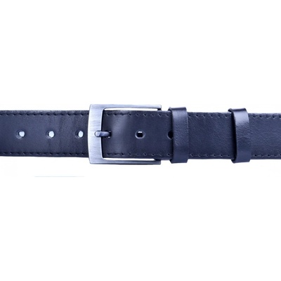 Penny Belts kožený pánský opasek 35-1-60 černý