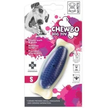 M-PETS Chewbo Bone Clean Dental - Дентална играчка, кокал изпъкнал, размер S 10x3x2 cm, Белгия - 10632317