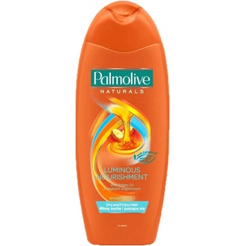 Palmolive Naturals šampon s arganovým olejem pro suché a kudrnaté vlasy 350 ml