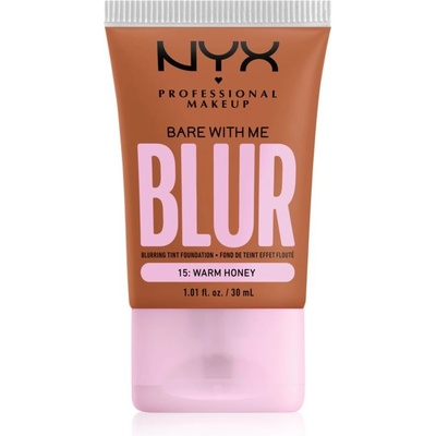 NYX Professional Makeup Bare With Me Blur Tint hydratační make-up 15 Warm Honey 30 ml