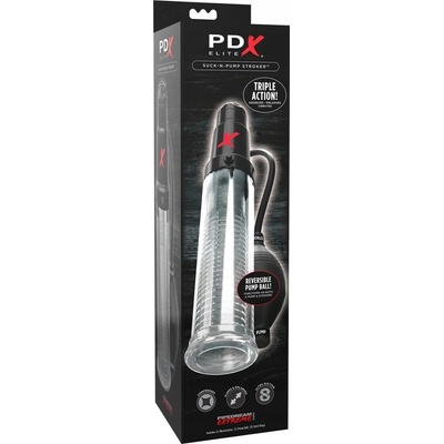PDX Suck-N-Pump Stroker Pumpa na penis
