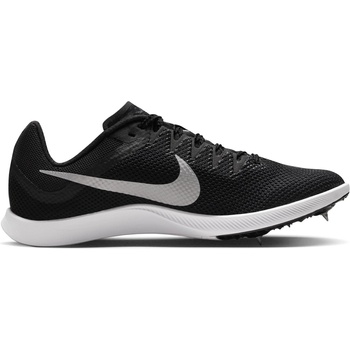 Nike Zoom Rival Distance Track and Field Distance Spikes - Black/Silver