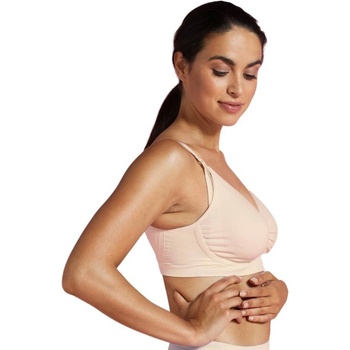 Carriwell Безшевен сутиен за кърмене Carriwell - Carri-Gel Support, размер XL, бежов (CW315311)