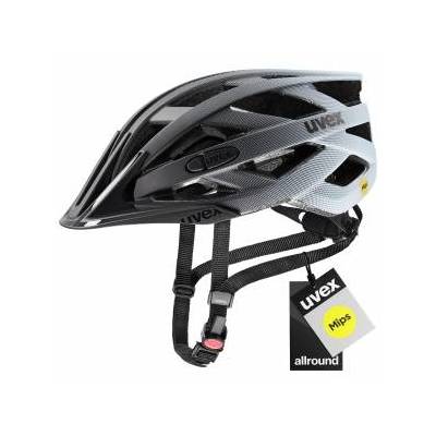 i-vo cc MIPS bicycle helmet, Black-Cloud matt, 56-60 cm - S413613