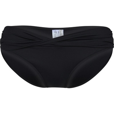 Seafolly Дамско бикини долнище Seafolly Women's Collective Twist Band Hipster Bikini bottom - Black - размер 40 (EU) (150-2119-0214)