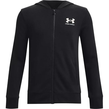 Under Armour Суитшърт с качулка Under Armour UA Rival Terry FZ Hoodie-BLK 1377250-001 Размер YLG